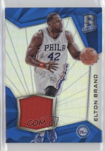 2015-16 Panini Spectra Swatches Silver Prizm /49 Elton Brand #32