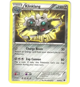 Pokemon 2011 Near Mint NM Klinklang Emerging Powers Rare 76/98 Card - Picture 1 of 1