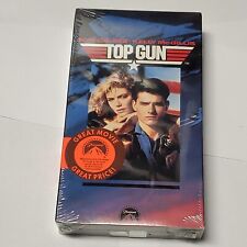 TOP GUN (1986) VHS Tape TOM CRUISE Brand New FACTORY SEALED Watermark