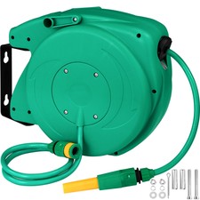 Avvolgitubo Tubo da giardino da parete irrigazione Incl spruzzatore d’acqua 10m