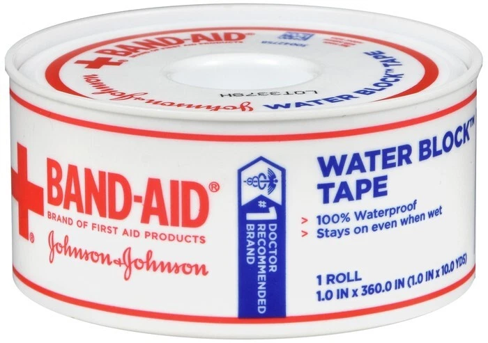 BAND-AID Water Block Tape 1 in x 10 yd 10 YD - Image 1 of 1