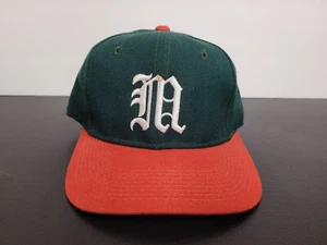 Vintage Miami Hurricanes Hat Cap Mens 6 7/8 Fitted Sports Specialties Youngan - Picture 1 of 10