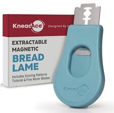 KNEADACE Extractable & Magnetic Bread Lame Dough Scoring Tool - Professional ...