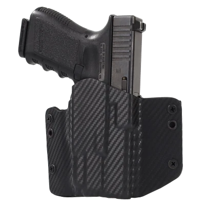 Ruger - OWB Tactical Holster - Olight PL-Mini - Optic Ready - Black Carbon Fiber - Image 1 of 4