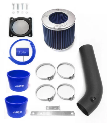 Kit de admisión de aire AirX Racing recubierto negro-azul para Nissan 350Z 2003-2006 3,5 L V6 Foto 1 de 2