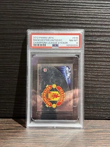 2012 Manchester United Badge PSA Graded Mint 8 - Picture 1 of 2