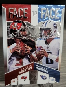 Jameis Winston Marcus Mariota 2018 Donruss Elite Face to Face /299 #9 - Picture 1 of 2