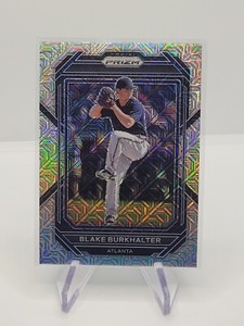 2023 Panini Prizm #10 Blake Burkhalter Mojo Prizm /25 Braves