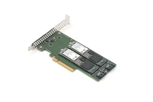 HP Dual M.2 SATA PCIe Storage Controller W/2x120GB SSD P/N:759505-001 777259-002 - Picture 1 of 4