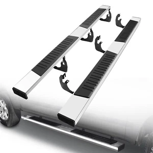Fit 19-23 Dodge Ram 1500 New Body Crew Cab 6" Chrome Running Board Side Step - Picture 1 of 8
