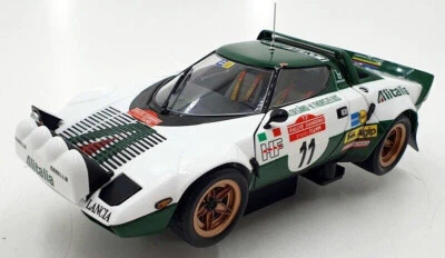 KYOSHO 1:18 AUTO LANCIA STRATOS ALITALIA RALLY  SANREMO 1975 #11 08130B - Immagine 1 di 4
