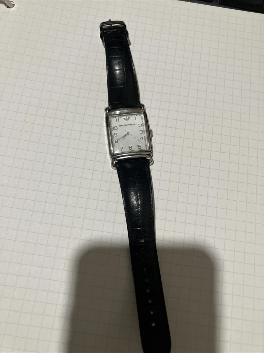 Emporio Armani Men Rectangle Wristwatches for sale | eBay