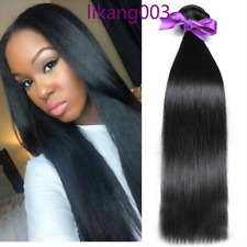 100G/Bundle 8"-30" 1/3/4Bundles Peruvian Straight Human Hair Extensions Weaves