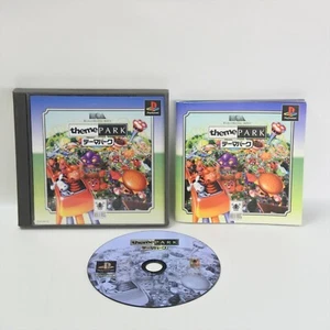 THEME PARK PS1 Playstation For JP System p1 - Picture 1 of 2