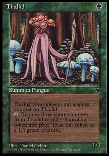 Thallid (Gelon) ~ Damaged Fallen Empires MTG Magic UltimateMTG Green Card - Image 1 of 1