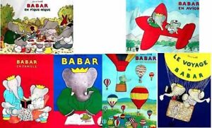 Babar Poster-Travel of Babar-Babar & Family-La Voyage of Babar- Baba en Famile