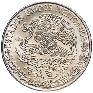 Mexico 1 Peso Coin | Jose Maria Teclo Morelos y Pavon | Eagle Coin | 1970 - 1983 - Picture 1 of 12