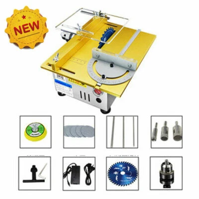 DC 12-24V Table Saw Woodworking Electric Lathe Polisher Grinder Cutting Tool New - Image 1 of 4