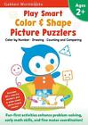 Play Smart Color & Shape Picture Puzzlers Age 2+: Preschool Activity Workbook wi