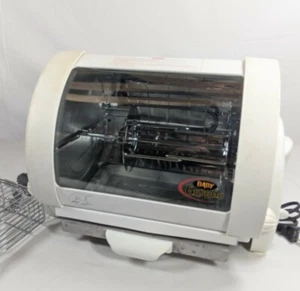 Baby George Foreman Rotisserie Oven Model GR59A White 950w (bldg) - Picture 1 of 10
