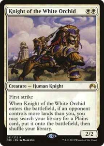 MTG - Knight of the White Orchid (ORI) - Bild 1 von 1