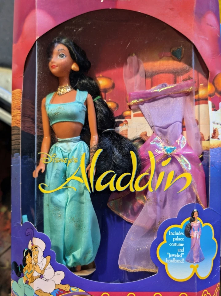 Muñeca Jazmín Clásicos Disney 1992 Vintage #2557 Mattel Inc Foto 1 de 3