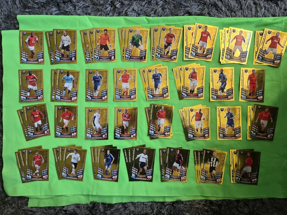 2012 2013 Topps Match Attax Ledgends Card Bundle × 62 Cards Excellent Condition - Image 1 of 4