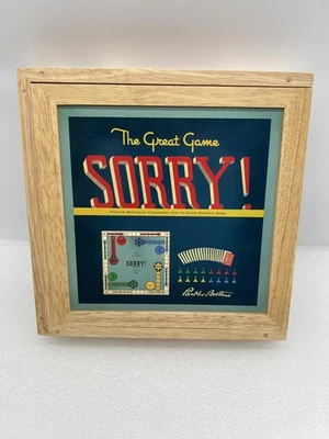 Sorry: The Great Game Wooden Box Board Game Nostalgia Series Complete! 2002 - Image 1 of 4