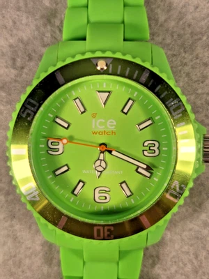 ICE-WATCH Reloj Unisex Clásico Movimiento Cuarzo Verde sobre Verde Batería Nueva Foto 1 de 4