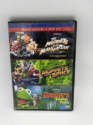 Muppets Triple Feature (The Muppets Take Manhattan / Muppets From Space / Kermit - Image 1 of 3