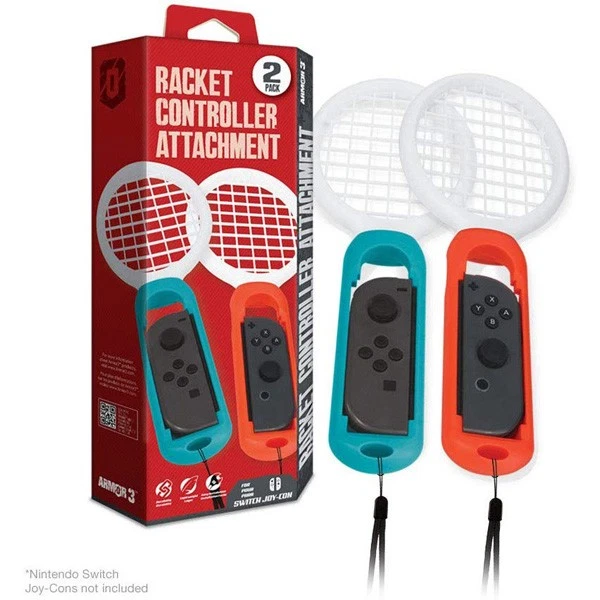 Tennis Racket Attachment Set for Joy-Con Controllers [Hyperkin] - Image 1 of 1