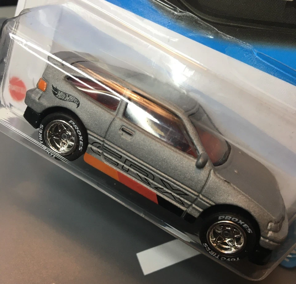 Intercambio de rueda Hot Wheels J Imports Honda CR-X CUSTOM Super Real Riders Foto 1 de 4