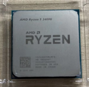 AMD Ryzen 5 Pro 2400G 3.6Ghz Socket AM4 CPU (YD240BC5M4MFB) No Cooler - Bild 1 von 2