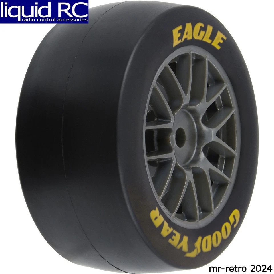 Pro-Line 1030411 Goodyear Eagle Soft Tire F/R MTD Grey for Losi NASCAR Racecar 4 - Image 1 of 1