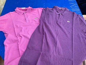 2 x LACOSTE Poloshirt Größe L Original Polo sehr guter Zustand - Bild 1 von 5