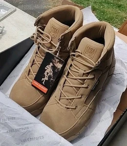 Botas de senderismo Free Soldier ACC0021 para hombre color tostado desierto impermeables con cordones al tobillo talla 12 - Imagen 1 de 4