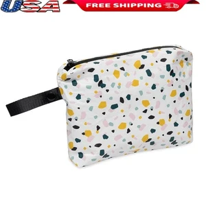 Waterproof Tyvek Pouch Reversible Travel Bag Beach Gym Toiletries Storage New - Picture 1 of 37