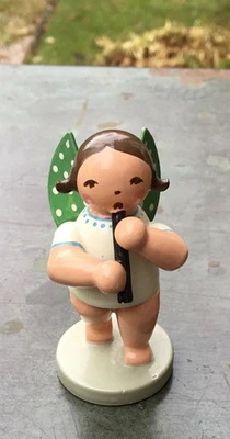 Erzgebirge früher Engel mit Notenblatt Expertic WK42 - Bild 1 von 4