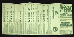 1980 Guide to Steam Trains in the British Isles – Assoc. of Railway Preservation - Picture 1 of 2