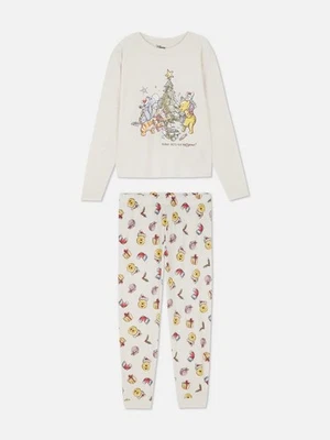 Disney’s Winnie The Pooh Navidad Pijama Conjunto Algodón Nuevo Con Etiqueta Mujer Primark Foto 1 de 4