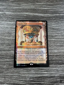 Magic The Gathering Aether Vial Masterpiece Kaladesh Inventions Foil English - Picture 1 of 2