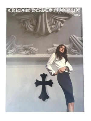 Chrome Hearts Magazine Vol. 2 w/ Stickers book catalog ring necklace cross denim - Image 1 of 4