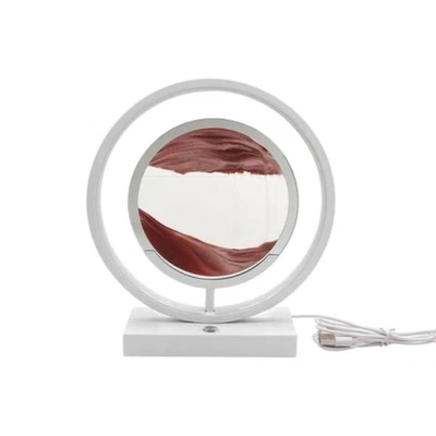 Quicksand Lamp Motion 3D Sand Display Light Rotatable - Choice Of Colour - Image 1 of 4