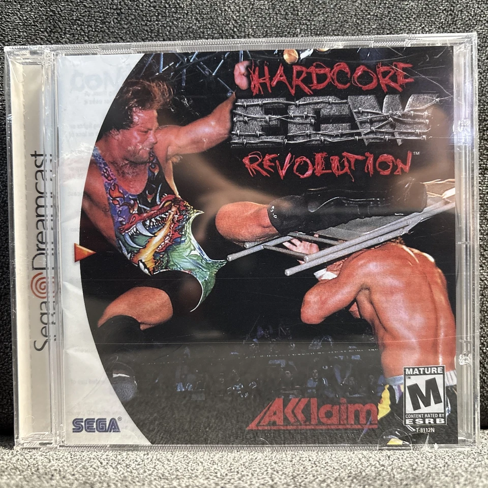 ECW: Hardcore Revolution (Sega Dreamcast, 2000) Brand New, Factory Sealed - Image 1 of 4