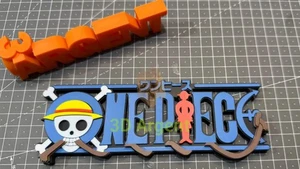 One Piece Logo - 3D gedruckter Schildständer - Bild 1 von 2
