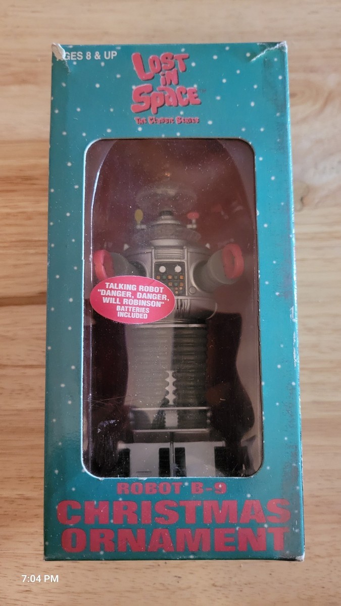 Lost In Space Robot B-9 Christmas Ornament 1997 Vintage