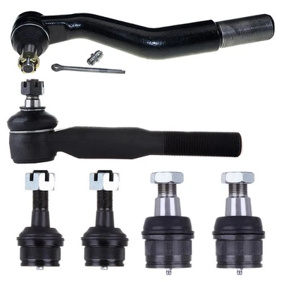 6x Fits 1999-04 Ford F-250 F-350 F-450 F-550 Super Duty Front Ball Joint Tie Rod - Image 1 of 4