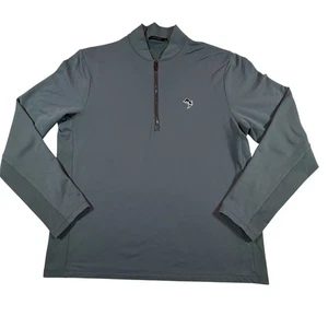 Greyson Siasconset Quarter-Zip Midweight Fleece Boot Ranch Golf Grau Herren Gr. L - Bild 1 von 7