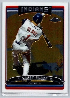 Casey Blake 2006 Topps Chrome Cleveland Indians #197 - Image 1 of 2