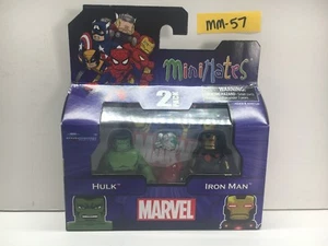 Minimates HULK & IRON MAN Marvel Mini Figuras Diamond Select Toys 2013 TOTALMENTE NUEVO - Imagen 1 de 6